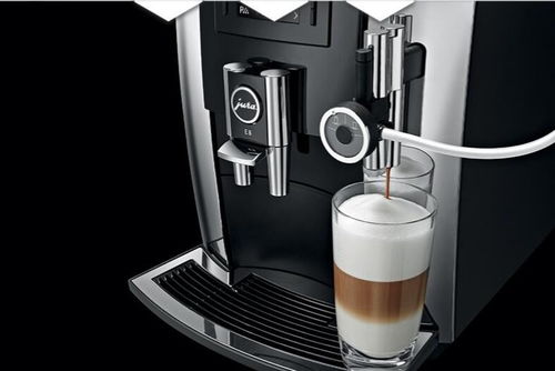 jura 優(yōu)瑞 e8進(jìn)口家用意式全自動(dòng)咖啡機(jī) 一鍵式拿鐵制作